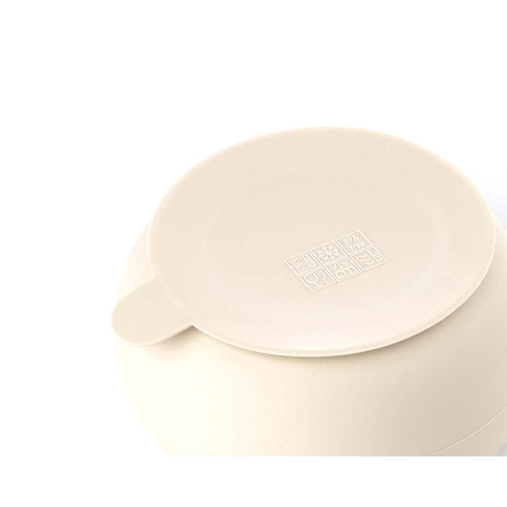 JANE Silikonski set za hranjenje od 4 dijela, Sand