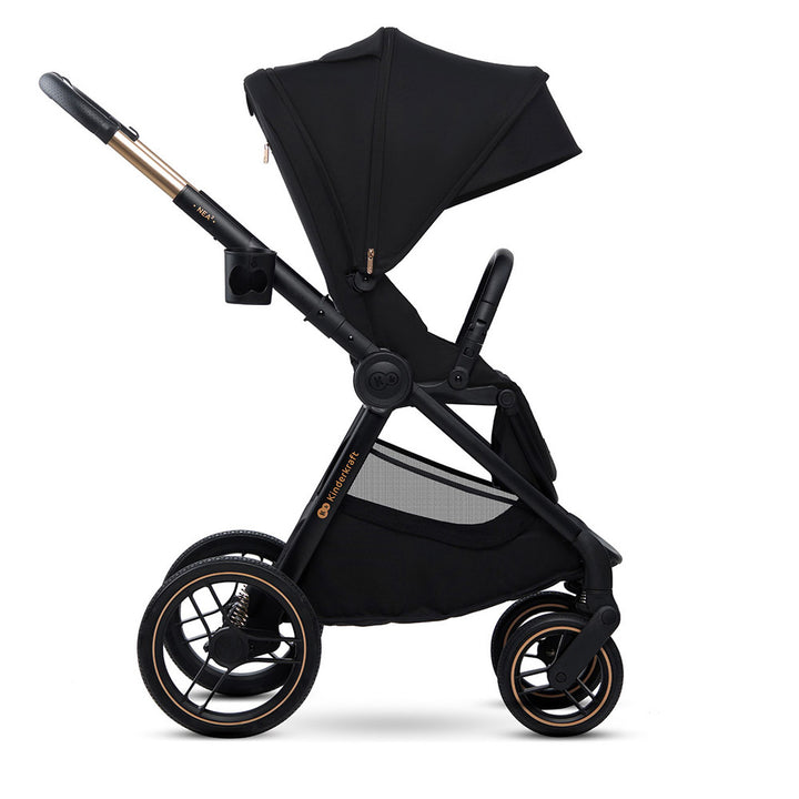 Kinderkraft dječja kolica Nea 2 2u1, Midnight Black
