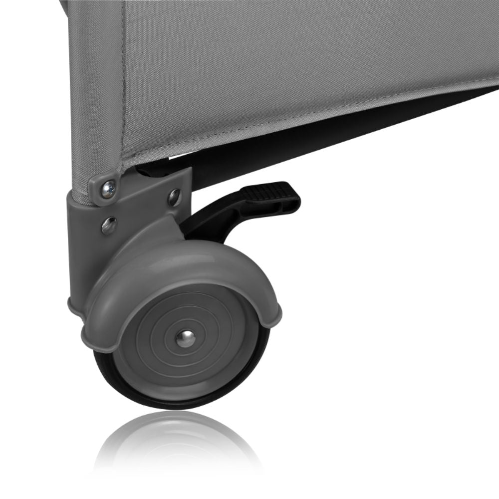 Lionelo Jasmin putni krevetić Easy Fold, Grey Stone