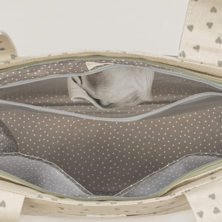 Torba Hearts Poppy Moss