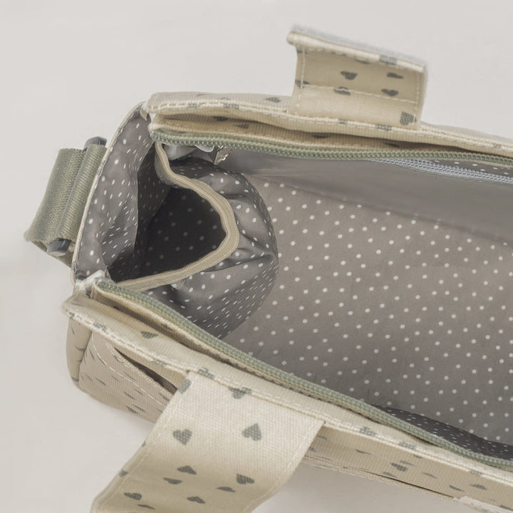 Torba Hearts Poppy Moss