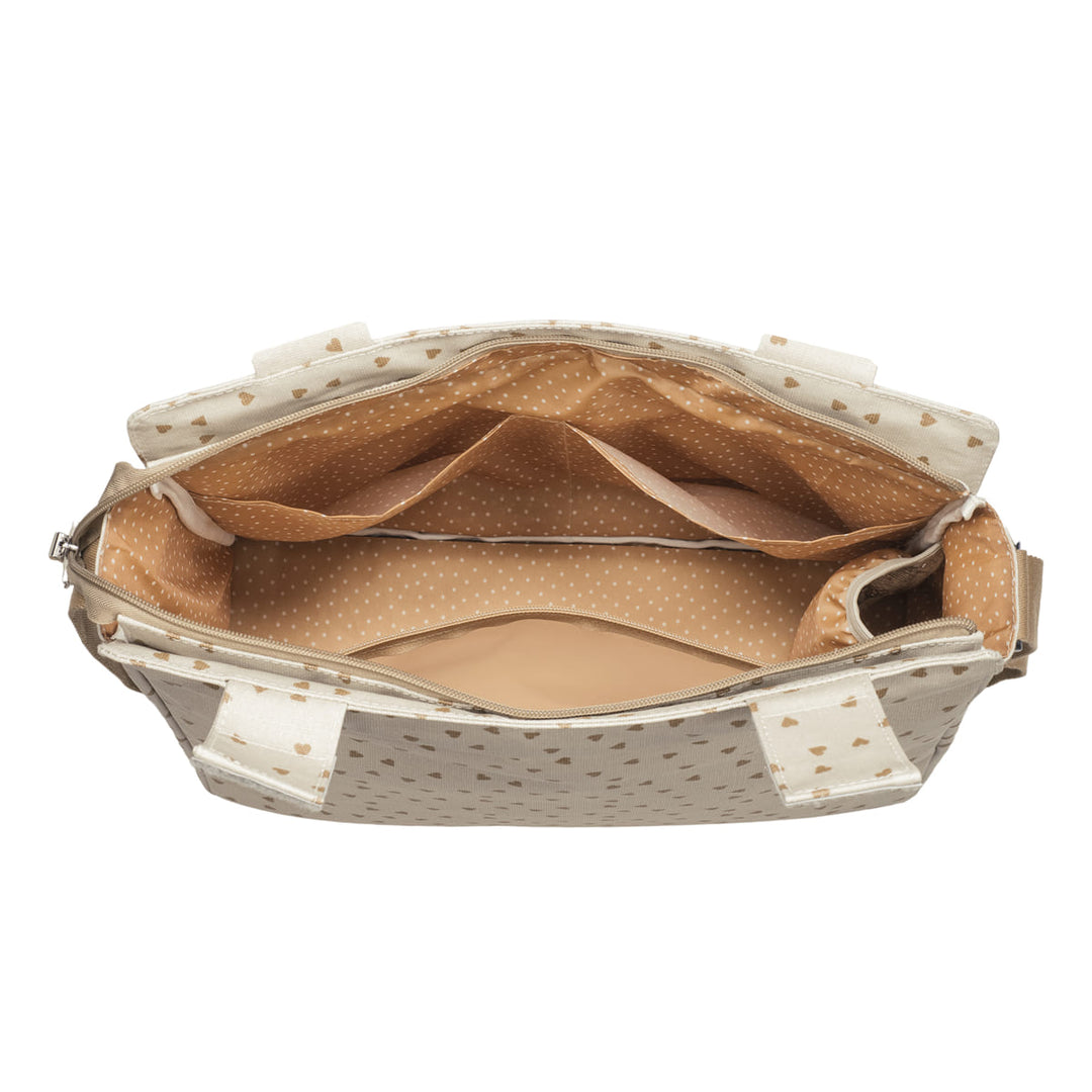 Torba Hearts Poppy Cinnamon