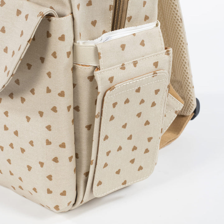 Ruksak Hearts Poppy Cinnamon