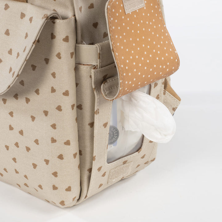 Ruksak Hearts Poppy Cinnamon