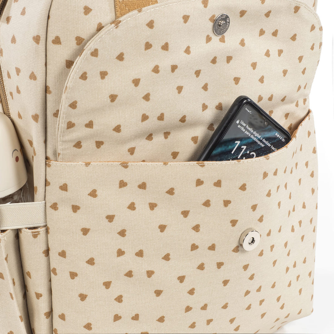 Ruksak Hearts Poppy Cinnamon