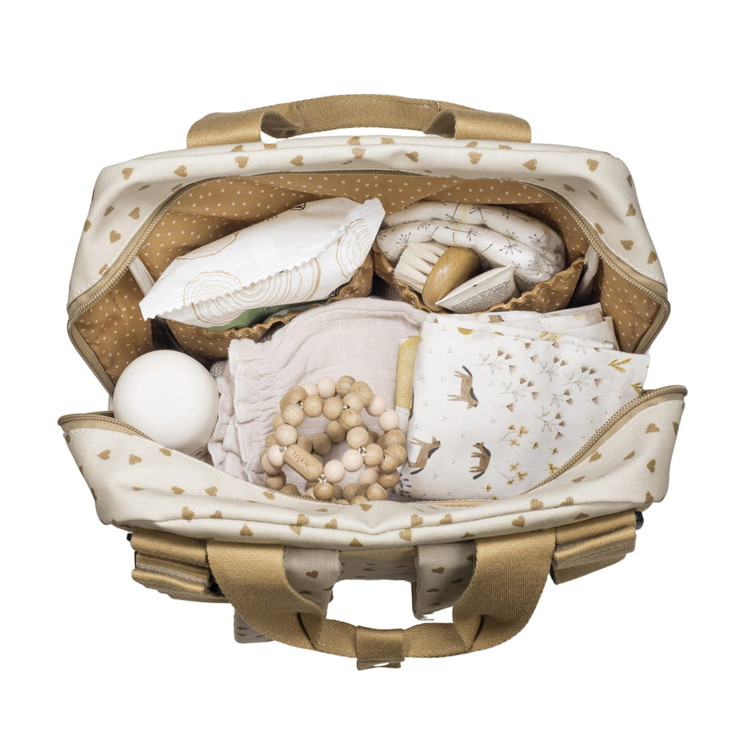 Ruksak Hearts Poppy Cinnamon