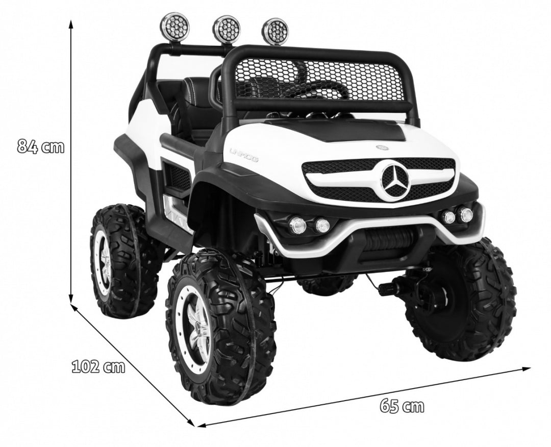 Mercedes BENZ UNIMOG - Bijela