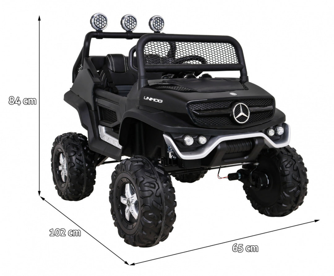 Mercedes BENZ UNIMOG - Crna