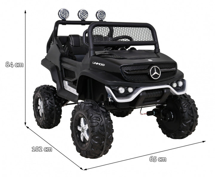 Mercedes BENZ UNIMOG - Crna