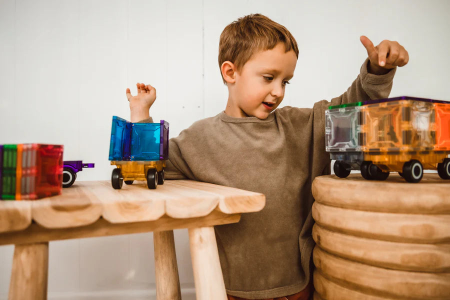 Twin car set Classic Colour Blue & Orange