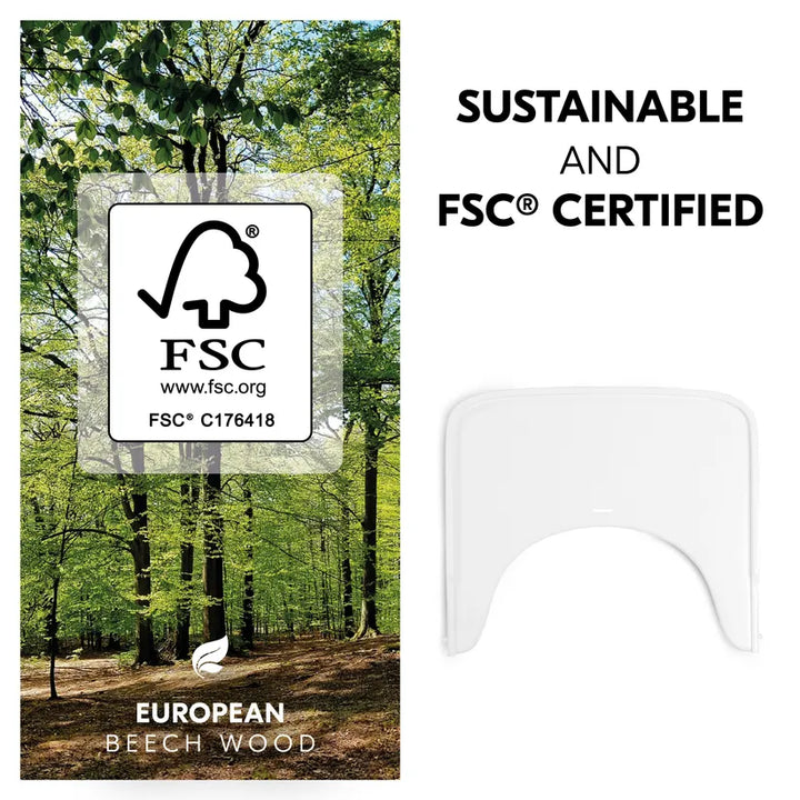 Hauck Alpha drveni pladanj White