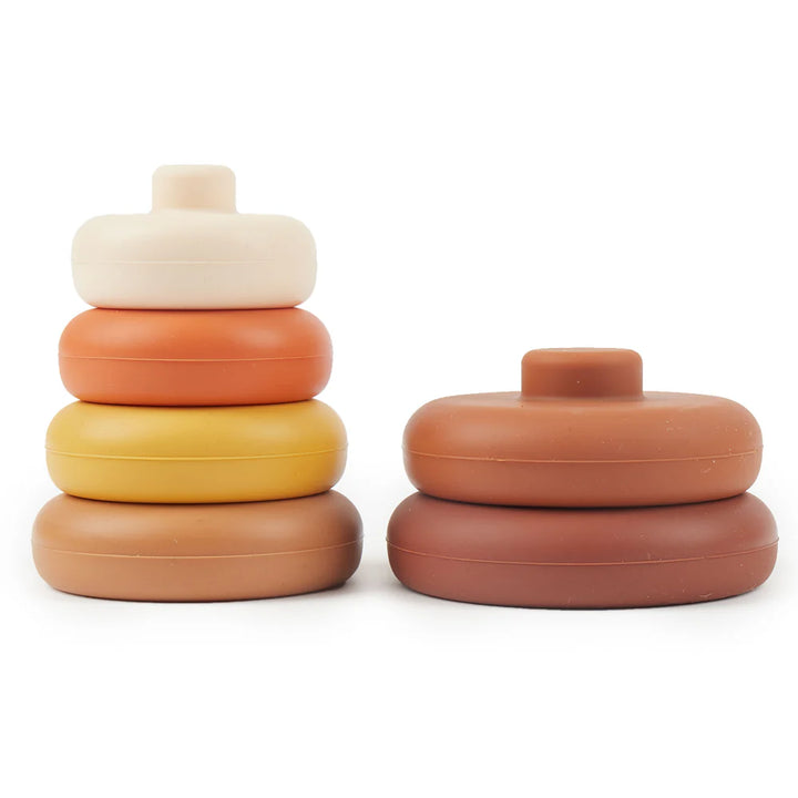 Silikonski toranj za slaganje – Čokoladna fantazija 6kom