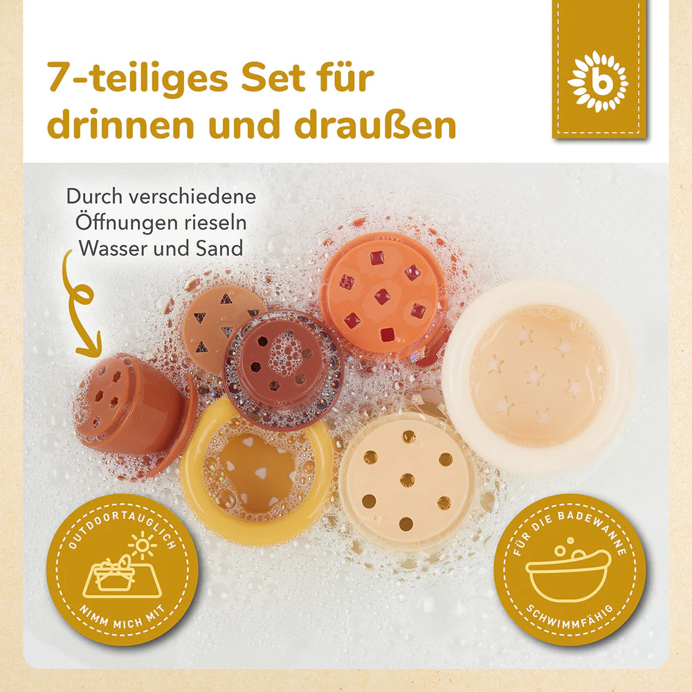 Silikonske čašice za slaganje - Čokoladna fantazija 7kom