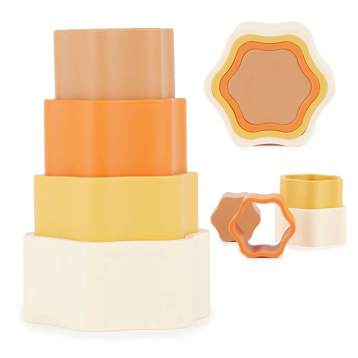 Silikonske slagalice u obliku cvijeta – Čokoladna fantazija 4kom