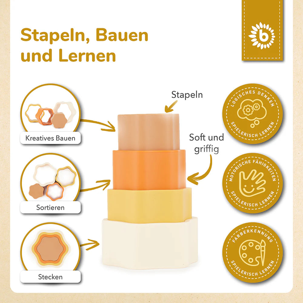 Silikonske slagalice u obliku cvijeta – Čokoladna fantazija 4kom