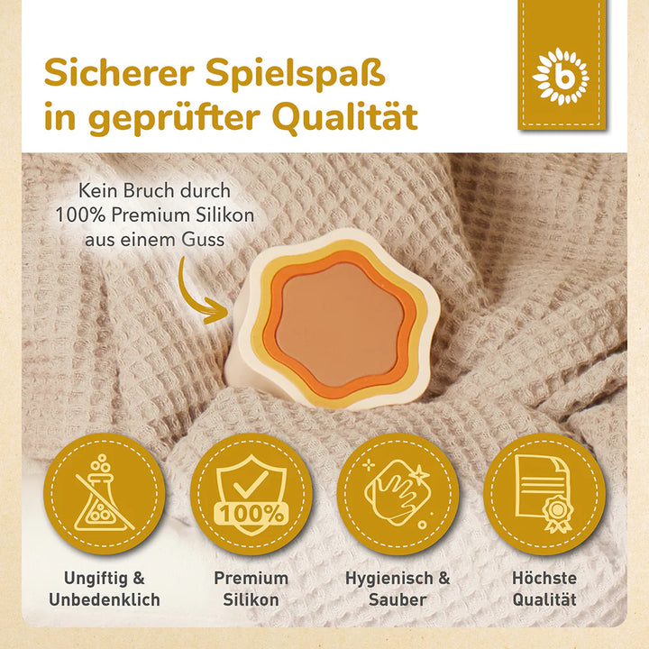 Silikonske slagalice u obliku cvijeta – Čokoladna fantazija 4kom