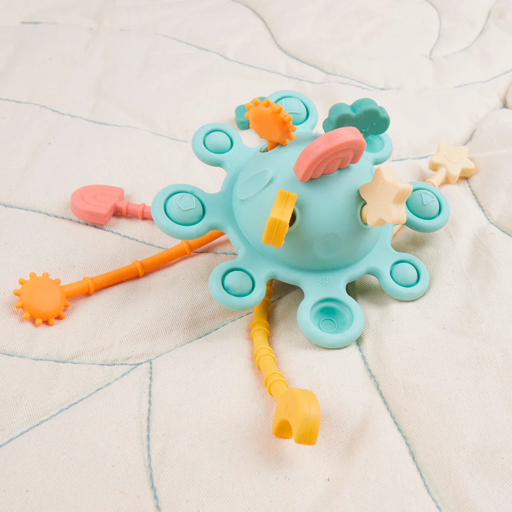 Silikonska Montessori igračka planet Eukaliptus