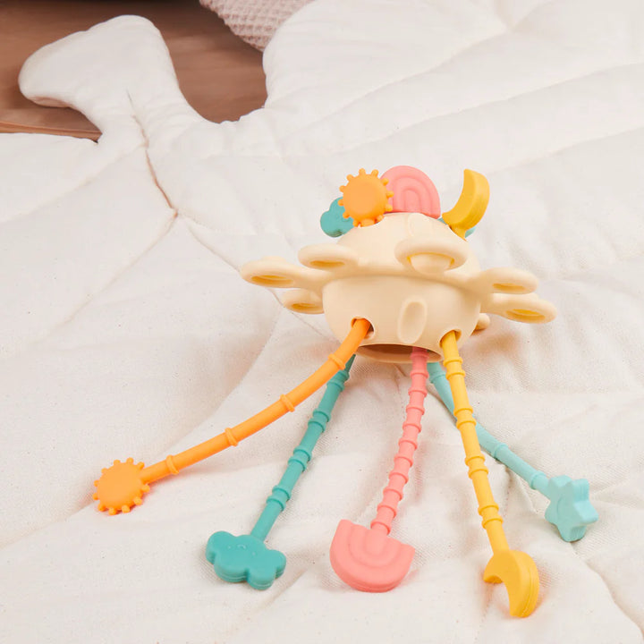 Silikonska Montessori igračka planet Banana