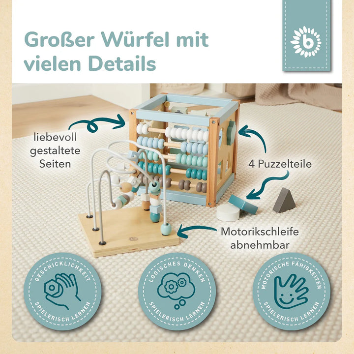 Motorična kocka s motivima šumskih životinja