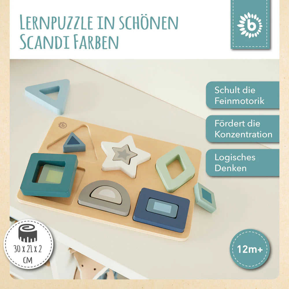 Drvena geometrijska slagalica