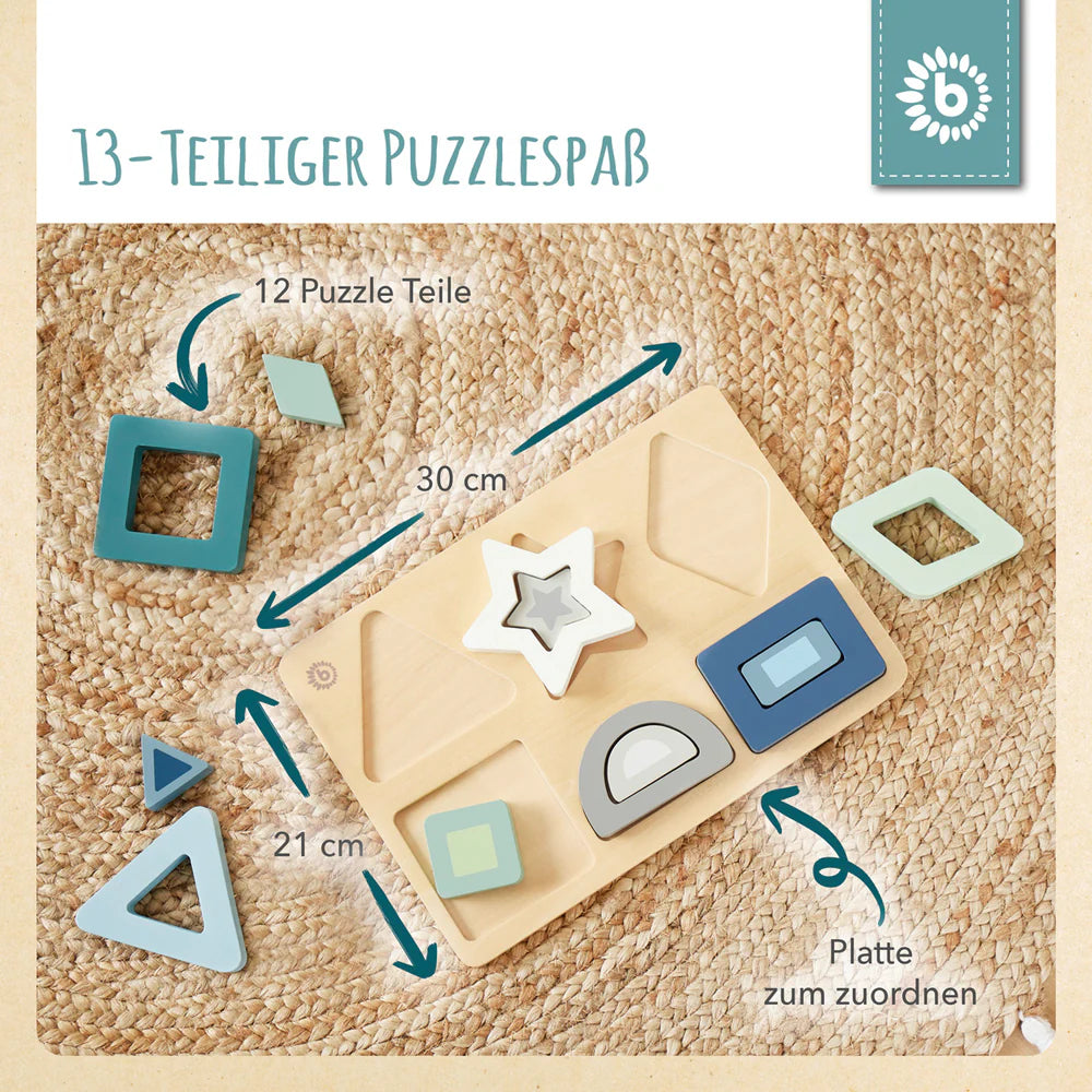 Drvena geometrijska slagalica