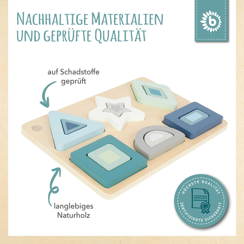 Drvena geometrijska slagalica