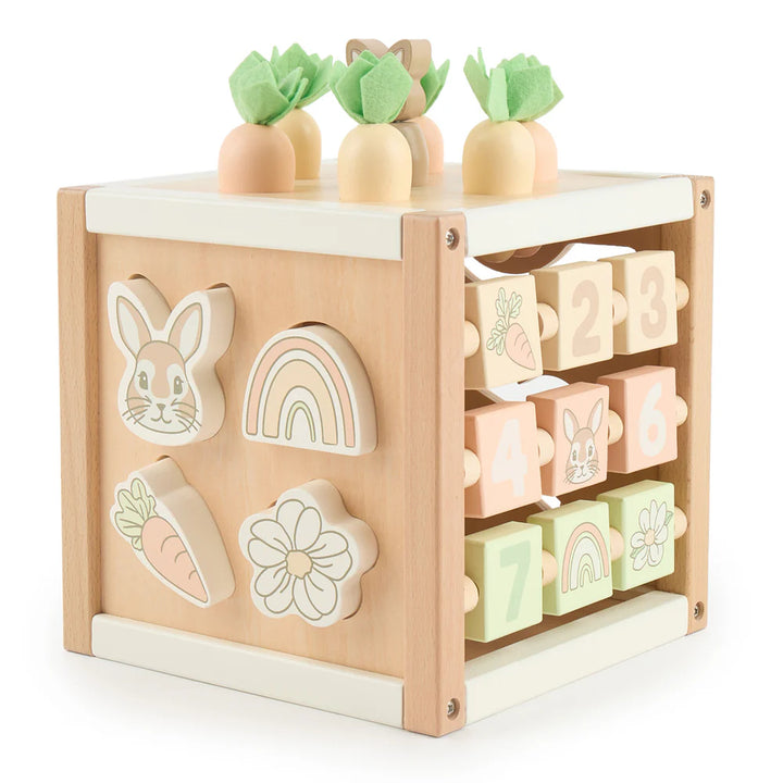 Motorična kocka zeko Fine