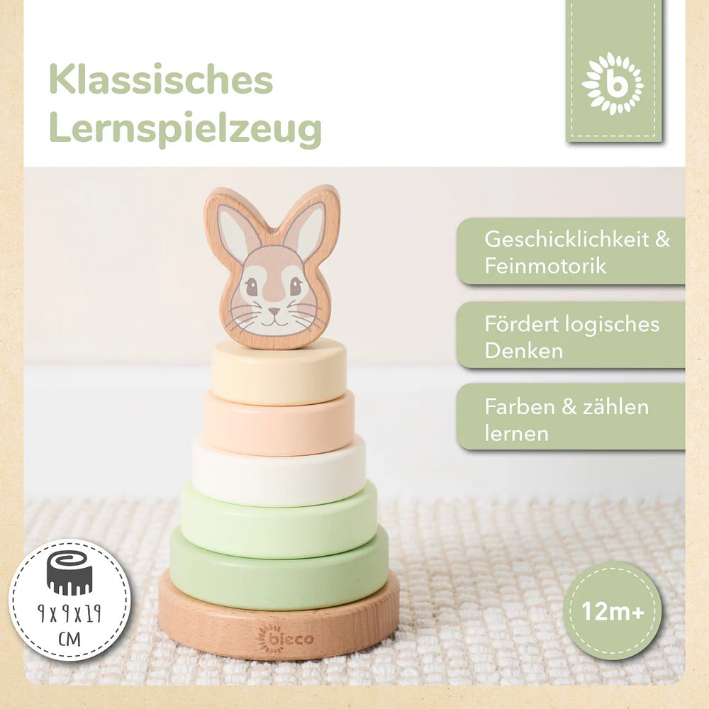 Toranj za slaganje – zeko Fine