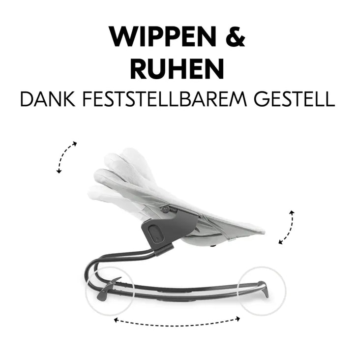 Hauck Alpha njihalica Premium Light Grey