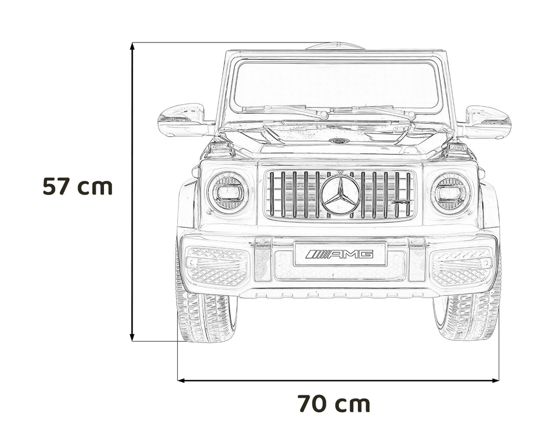 Mercedes G63 - Crna