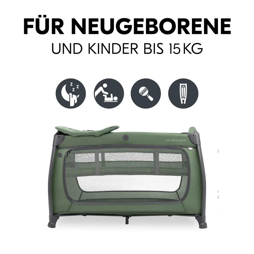 Hauck Play N Relax Center Dark Green
