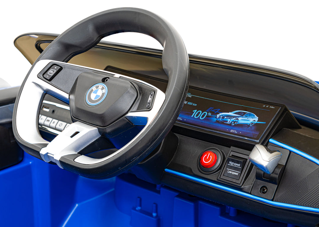 BMW I4 - Plava