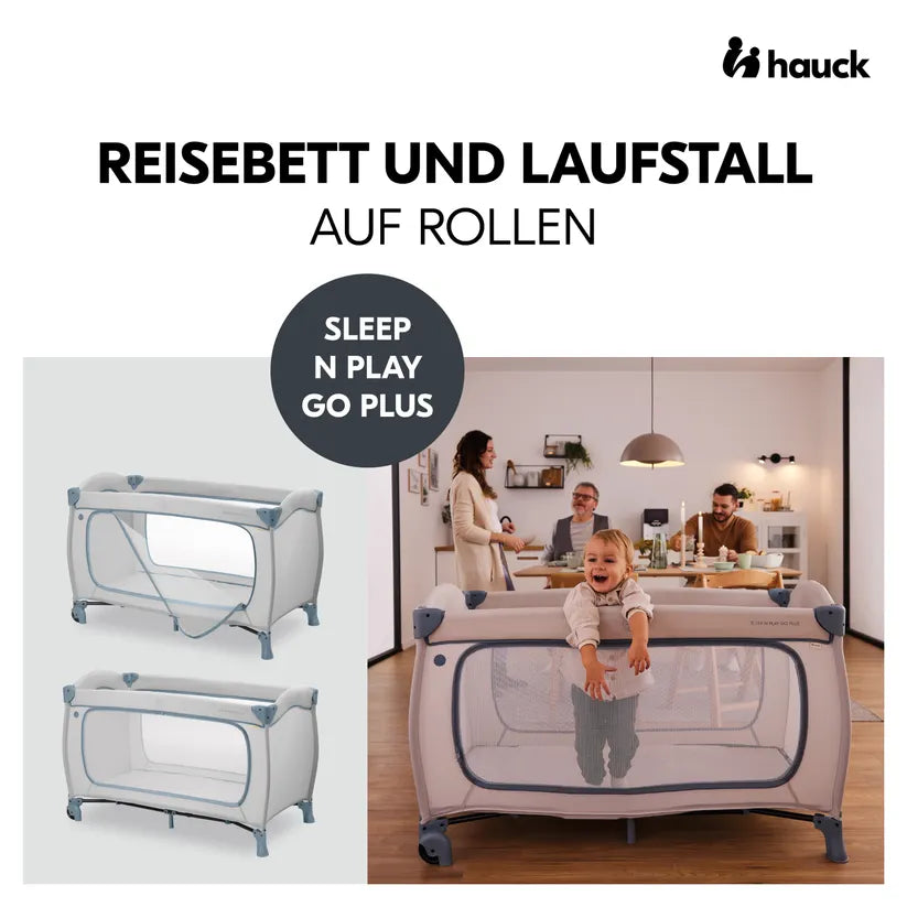 Hauck Sleep N Play Go Plus Dusty Mint