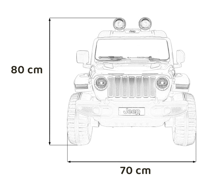 Jeep Wrangler Rubicon - Zelena