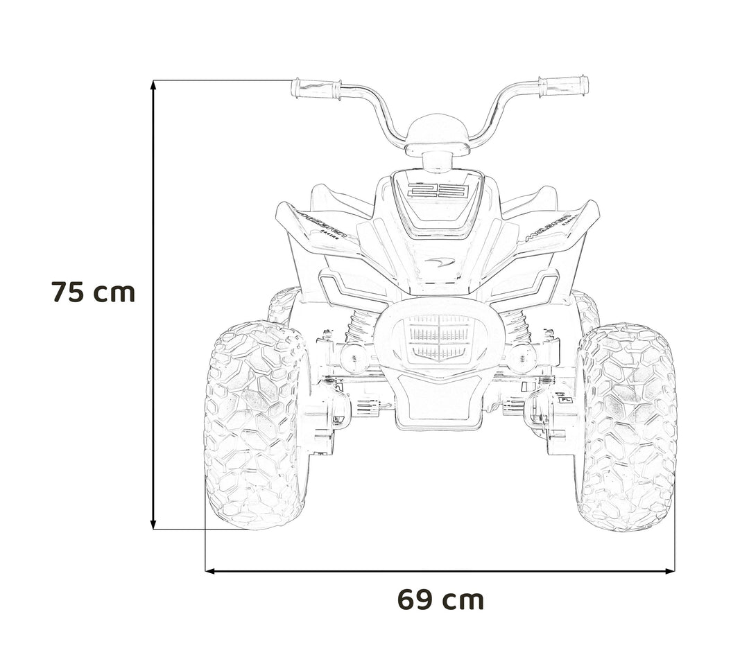 Quad Mclaren Racing MCL 35 - Narančasta