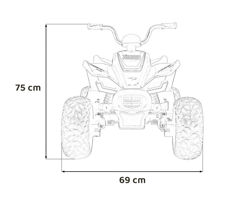 Quad Mclaren Racing MCL 35 - Narančasta