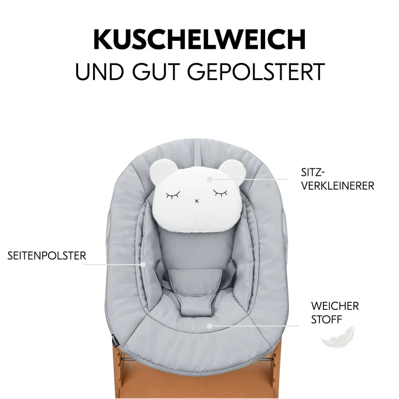 Hauck Alpha Newborn Set Pre Nature Grey