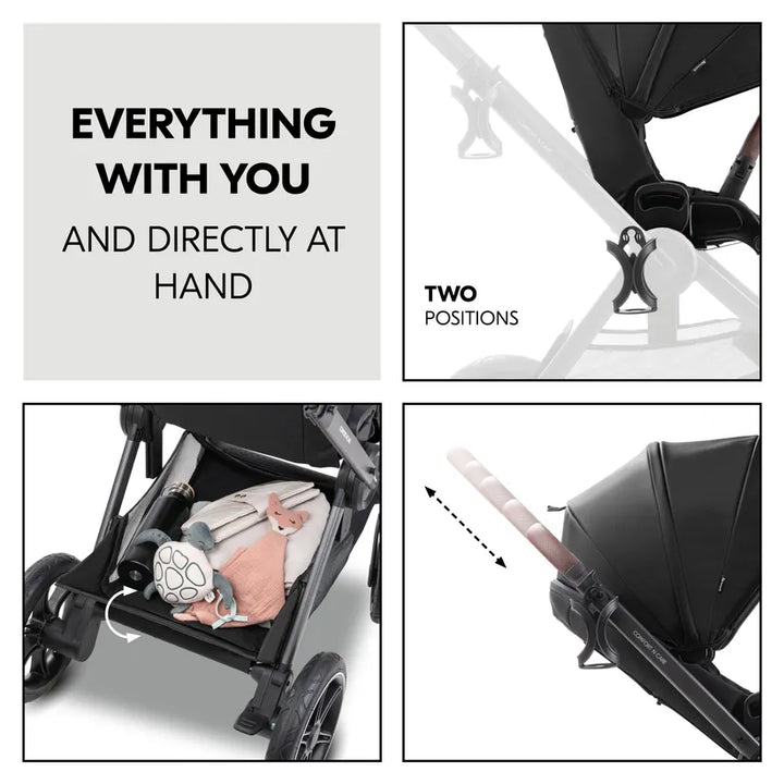 Hauck Comfort N Care Set Black