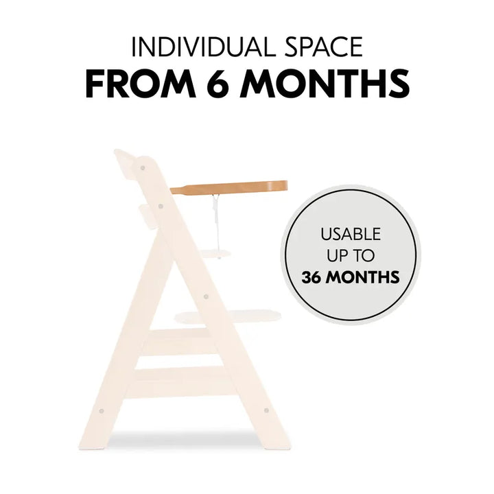 Hauck Alpha drveni pladanj Natural