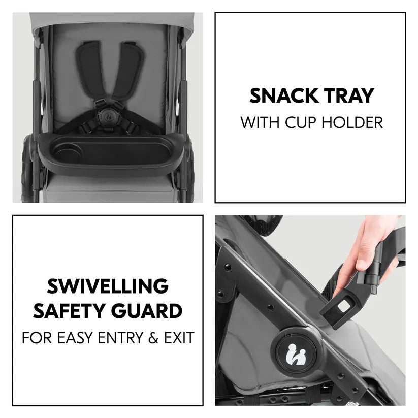 Hauck Shop N Care Travel Set Grey