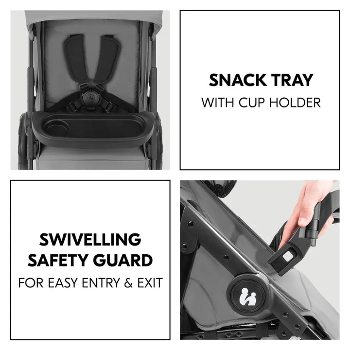 Hauck Shop N Care Travel Set Grey