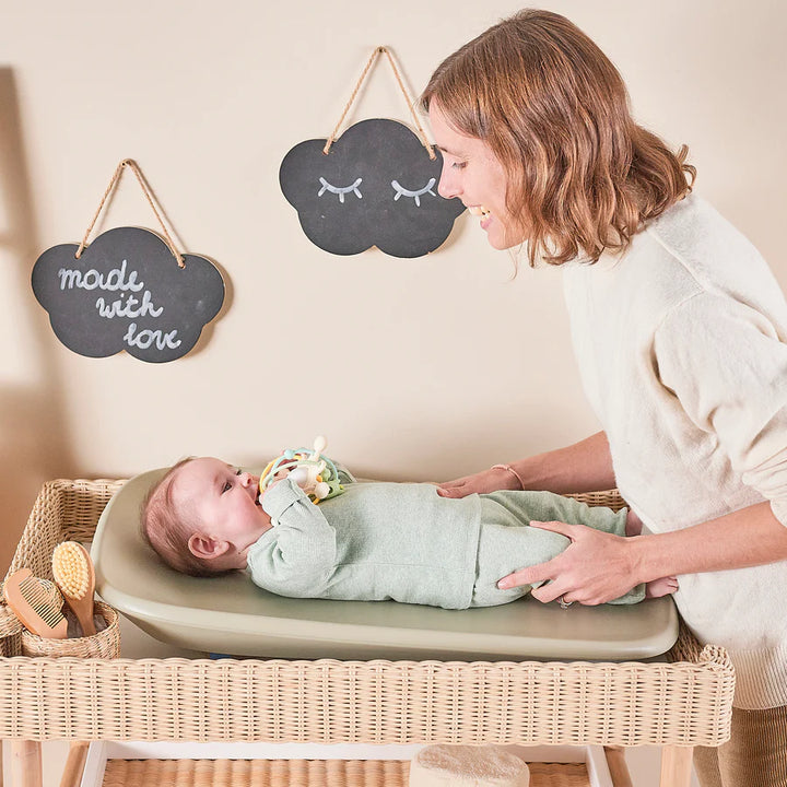 Nattou Podloga za prematanje 70x50 Green