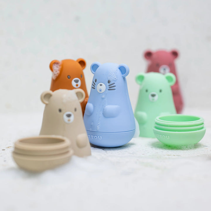 Nattou Igračke za kupanje - Pink Mix