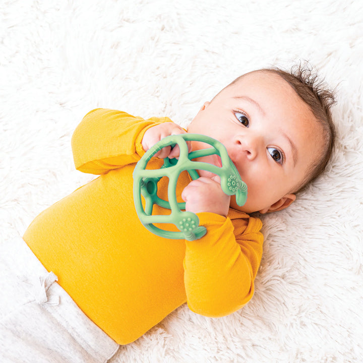 Nattou silikonske loptice green