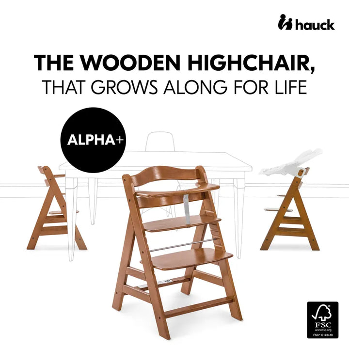 Hauck Alpha+ Walnut