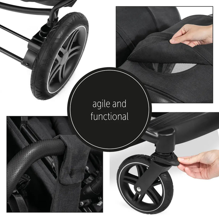 Hauck Uptown Duo Melange Black