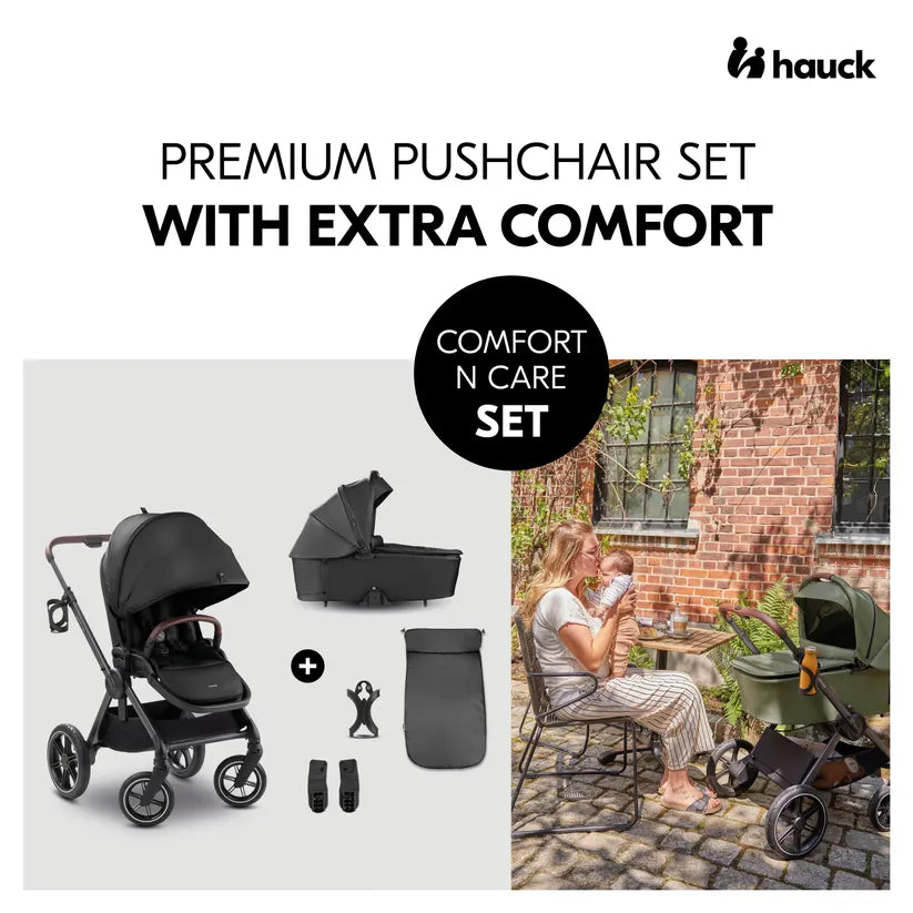 Hauck Comfort N Care Set Black