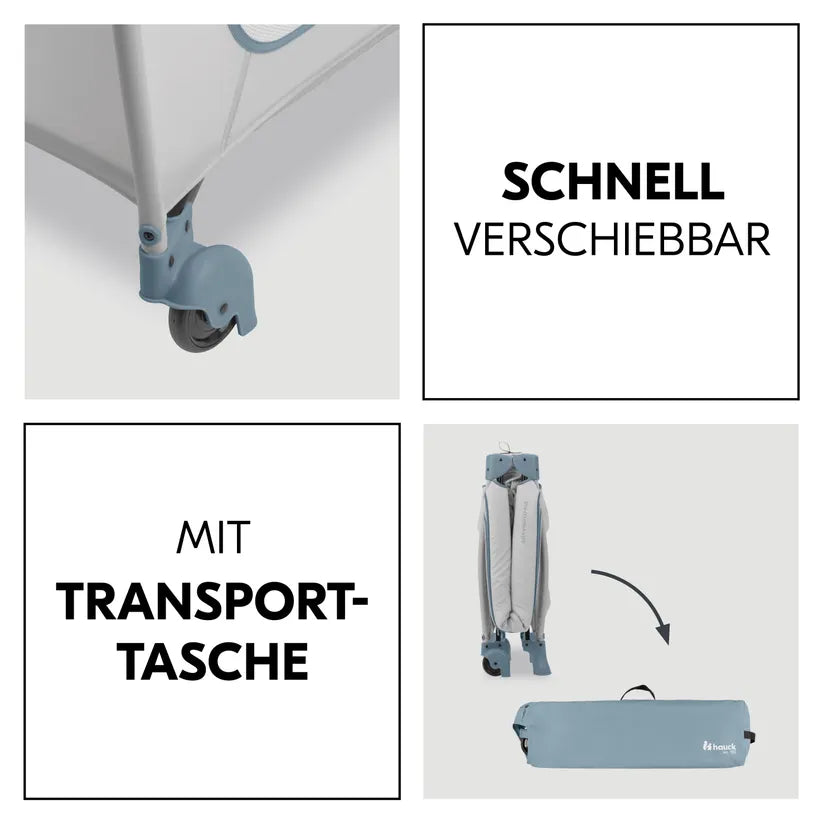 Hauck Sleep N Play Go Plus Dusty Blue