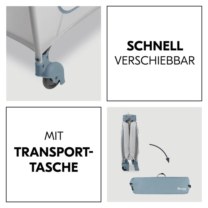 Hauck Sleep N Play Go Plus Dusty Mint