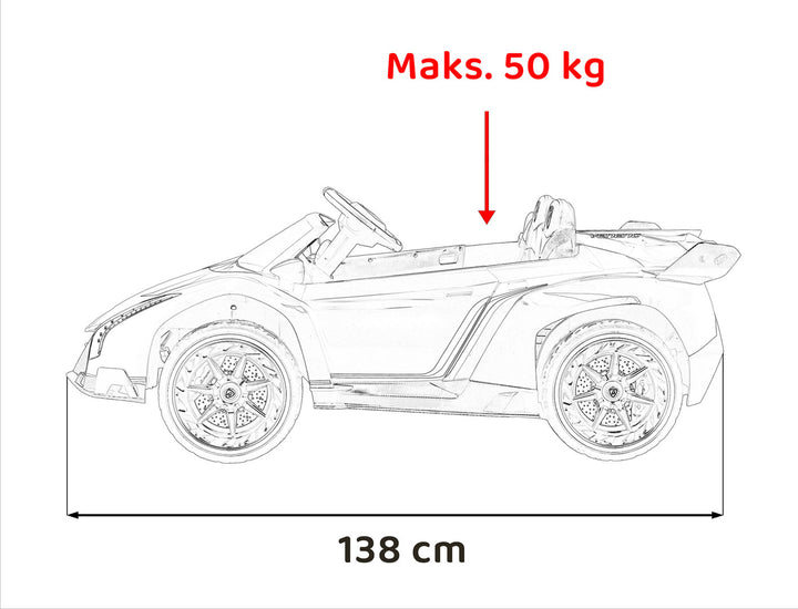 Lamborghini Veneno - Crna